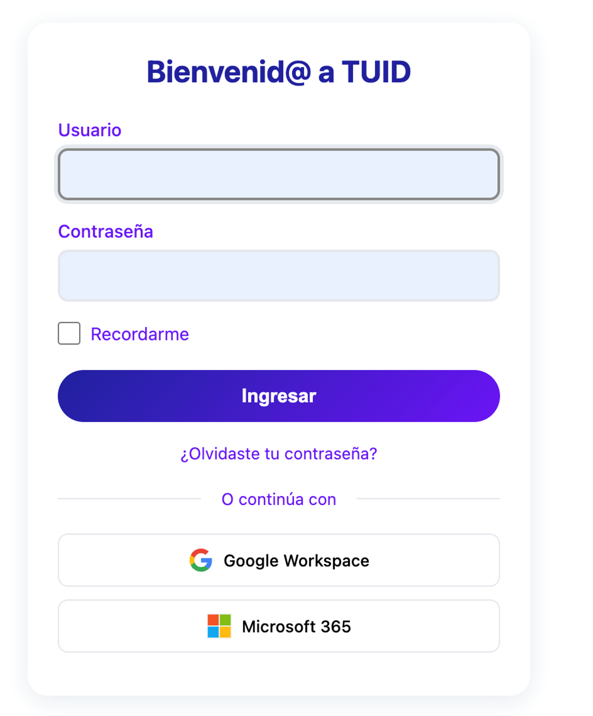 OAuth Login